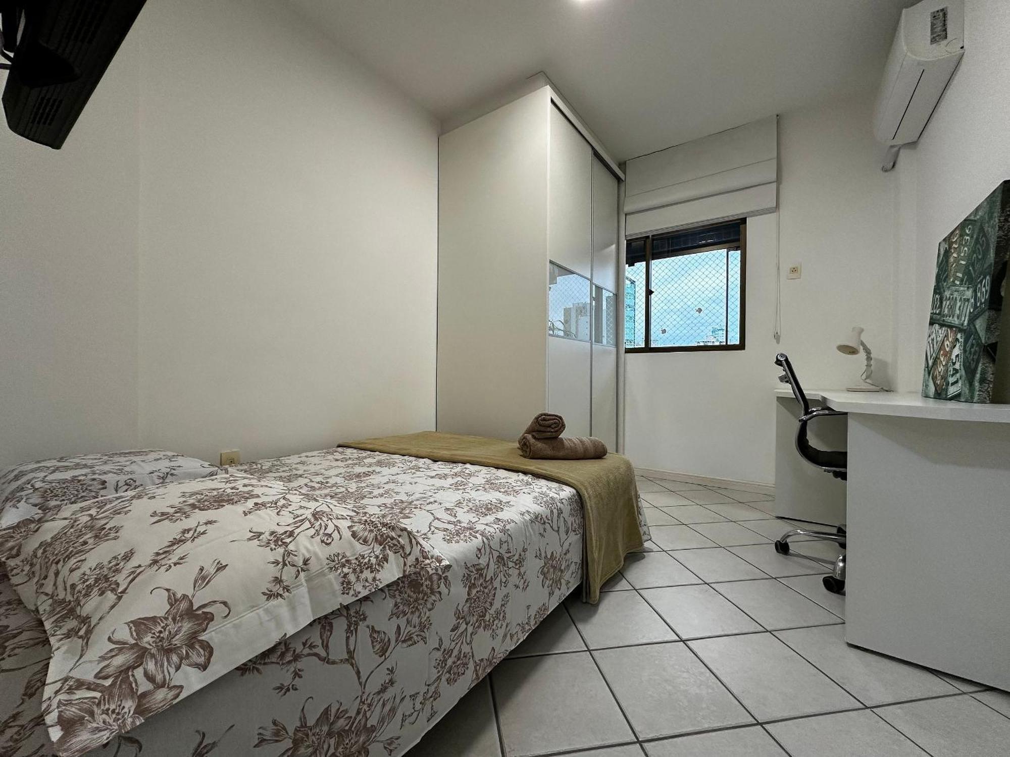 Aa01- Quadra Mar| 3 Quartos| 3 Banheiros| Churrasq Apartamento